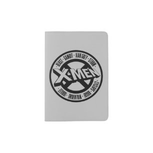 X-Men Team Member Names Badge Passport Holder