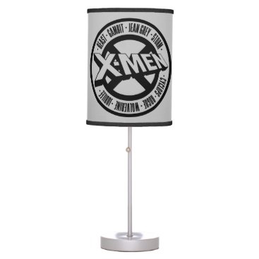 X-Men | Team Member Names Badge Table Lamp