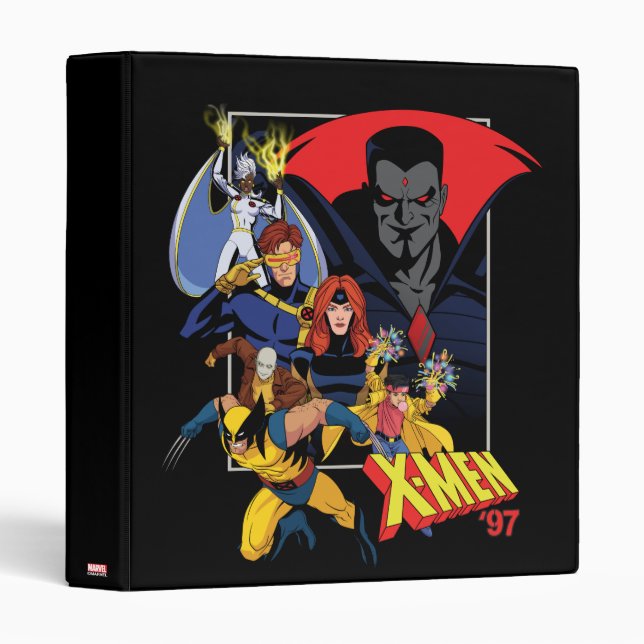 X-Men Vs Mister Sinister 3 Ring Binder (Front/Spine)