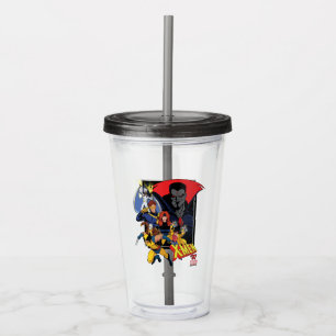 X-Men Vs Mister Sinister Acrylic Tumbler