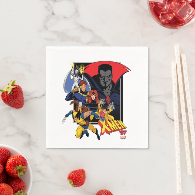 X-Men Vs Mister Sinister Napkins (Insitu)