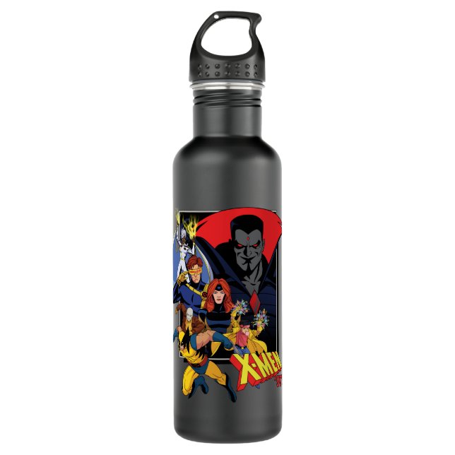 X-Men Vs Mister Sinister Stainless Steel Water Bottle (Front)