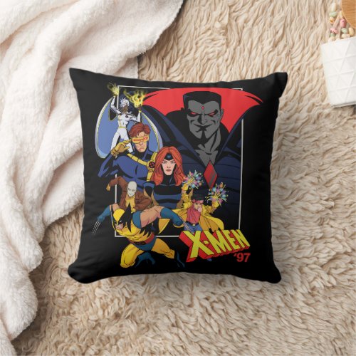 X_Men Vs Mister Sinister Throw Pillow