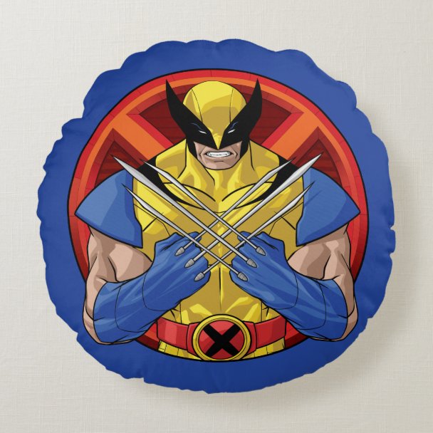XMen Wolverine Character Badge Fabric Zazzle