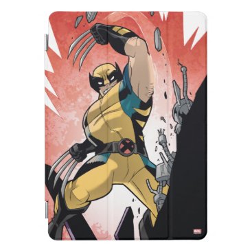 X-Men | Wolverine Slashing Machine Comic Panel iPad Pro Cover