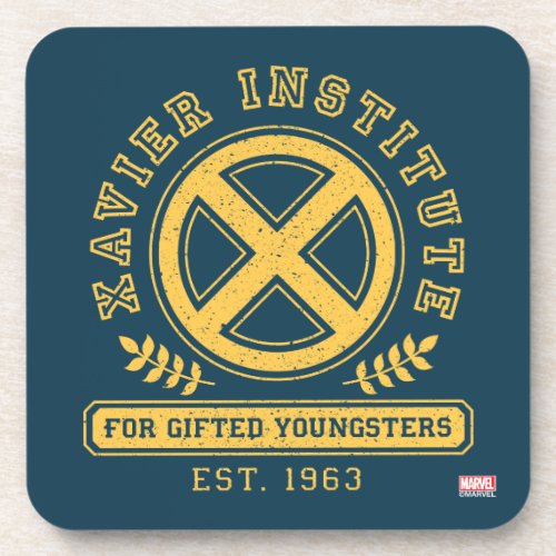 X_Men  Worn Xavier Institute Collegiate Graphic Beverage Coaster