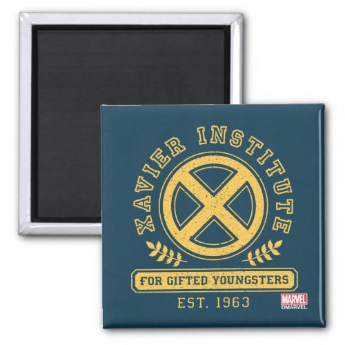 X_Men  Worn Xavier Institute Collegiate Graphic Magnet