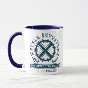 X-Men   Worn Xavier Institute Collegiate Graphic Mug