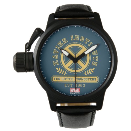 X-Men | Worn Xavier Institute Collegiate Graphic Watch
