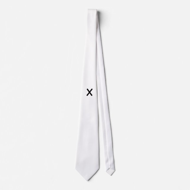 X NECK TIE (Front)