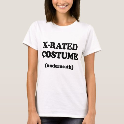 X_RATED COSTUME T_Shirt