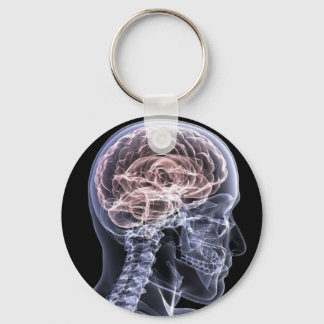 X-Ray Brain Keychain