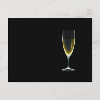 X-ray Celebration Champagne Original   Negative Postcard by VoXeeD at Zazzle
