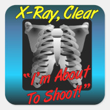 X-Ray, Clear Sticker