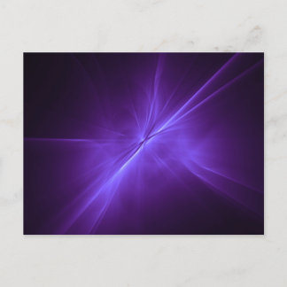 X-Ray Colorburst - Purple Postcard