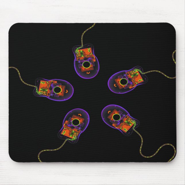 X-Ray Computer Mice Original Mouse Pad (Front)