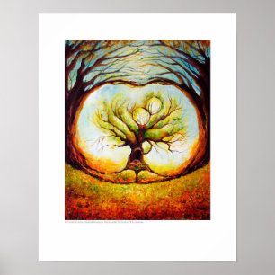 X-ray Cover art – Old Oak Chest CT by L. Rainey Poster