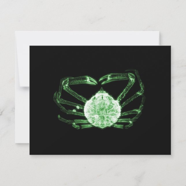 X-Ray Crab Note Card (Front)