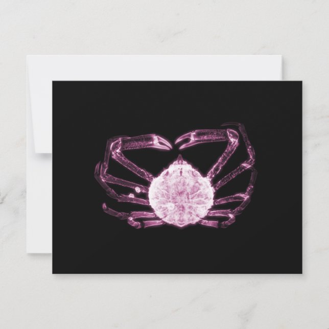 X-Ray Crab Note Card (Front)