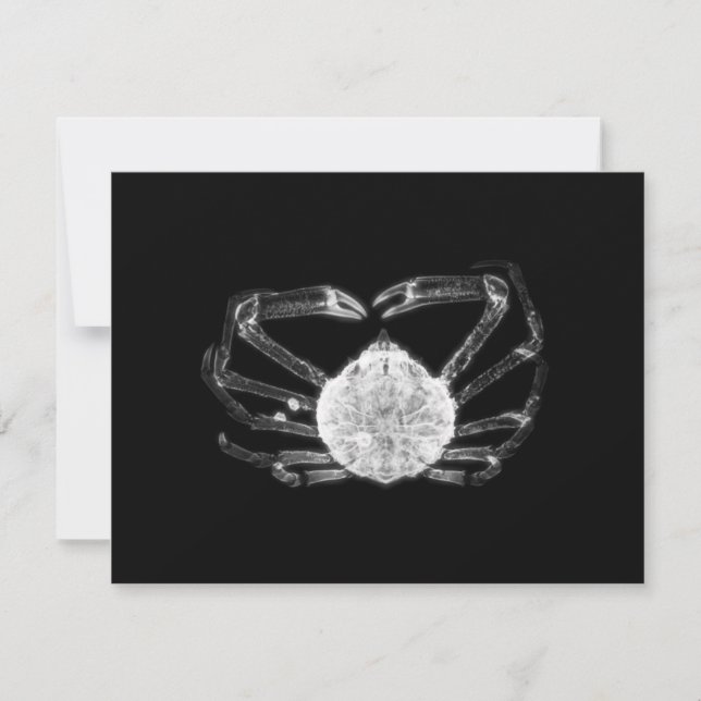 X-Ray Crab Note Card (Front)