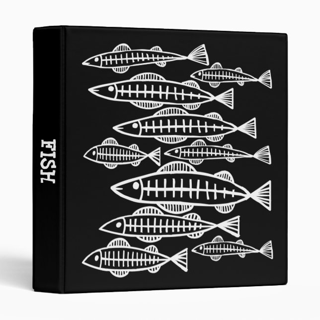X-Ray Fish - (1.0in) Binder (Front/Spine)