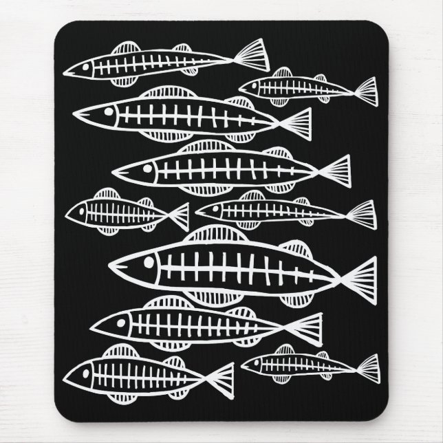 X-Ray Fish Mouse Pad (Front)