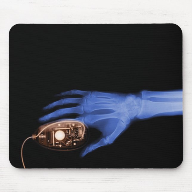 X-Ray Hand & Computer Mouse Pad (Front)