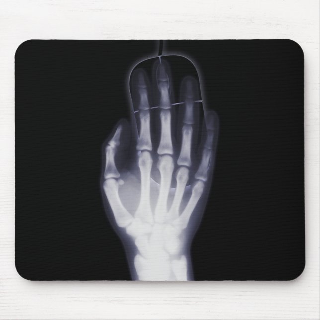 X-ray Hand Mouse Pad (Front)