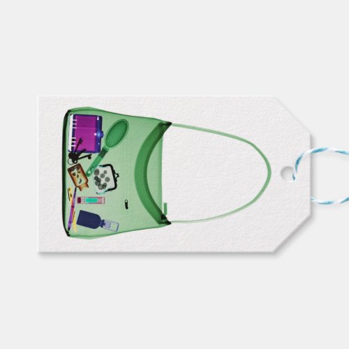 X_Ray Handbag Purse _ Original Color Gift Tags