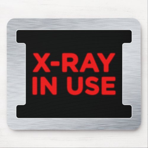 X_Ray In Use Mouse Pad