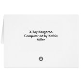 X-Ray Kangaroo (Back Horizontal)