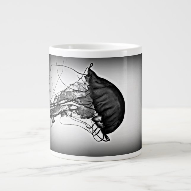 X-ray of a jellyfish giant coffee mug (Front)