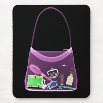 X-ray Purse - Original Pink Mouse Pad by VoXeeD at Zazzle