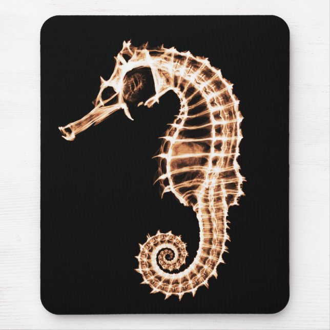 X-ray Seahorse - Mousepad (Front)