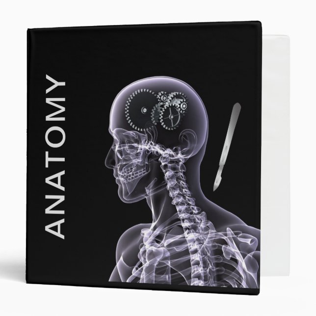 x-ray skeleton anatomy binder (Front/Inside)
