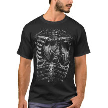 X-Ray skeleton body with bat