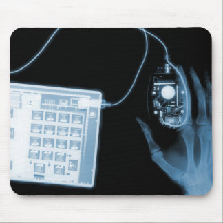 X-Ray Skeleton Keyboard & Mouse Mouse Pad