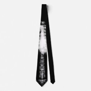 X-Ray Skeleton Ribs & Spine Neck Tie