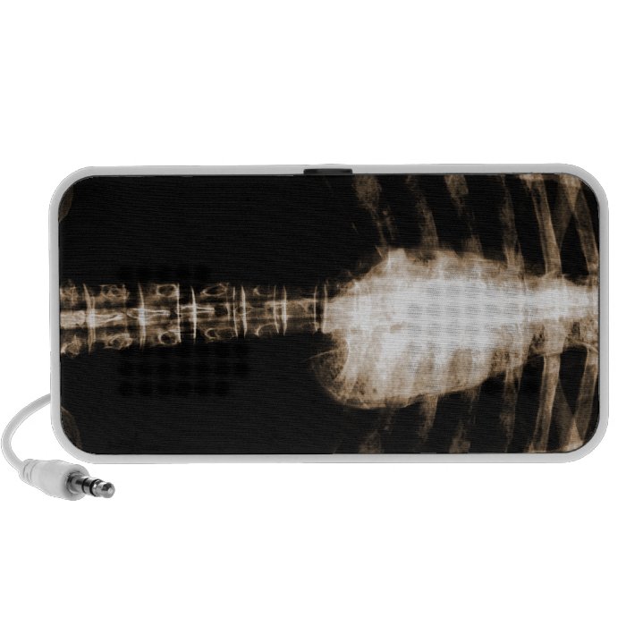 X RAY SKELETON TORSO RIBS   SEPIA MINI SPEAKERS