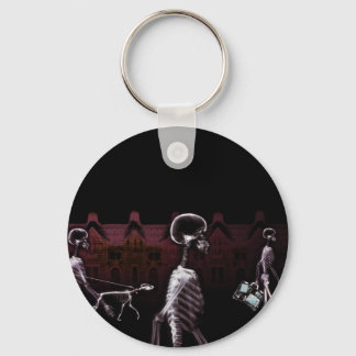 X-Ray Skeletons Midnight Stroll - Original Keychain