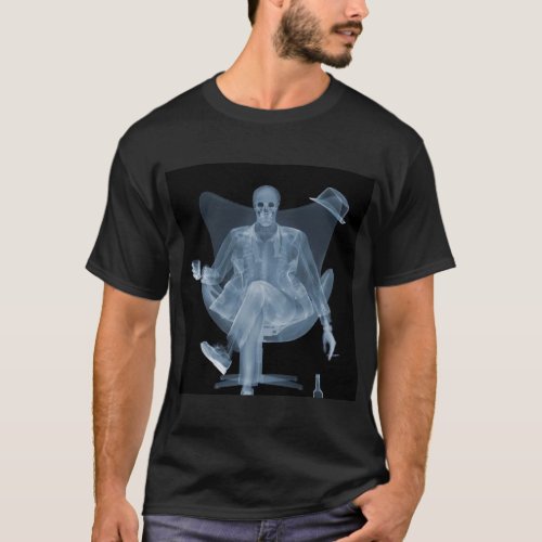 X_ray skull T_shirt