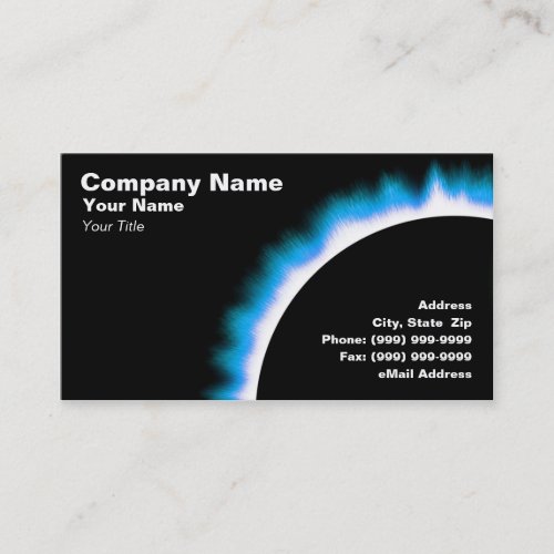 X_Ray Solar Eclipse Business Card