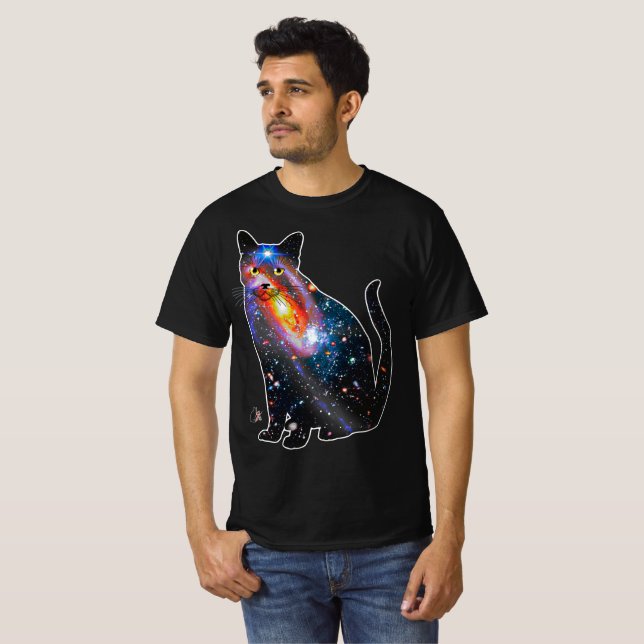 X-Ray Space In Cat T-shirt (Front Full)