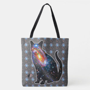 X-Ray Space In Cat Tote Bag