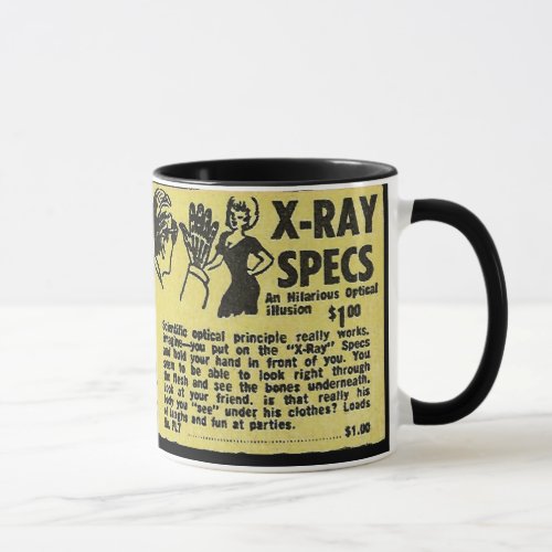 X_Ray Specs See through clothes kind of Mug