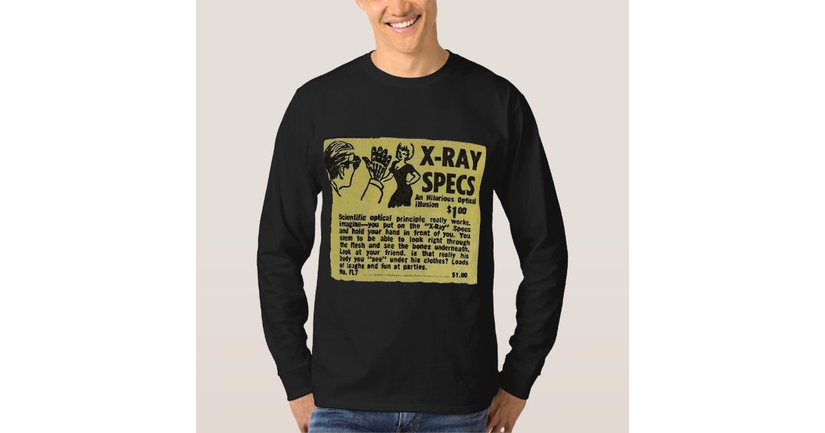 XRay Specs! See through clothes (kind of) TShirt