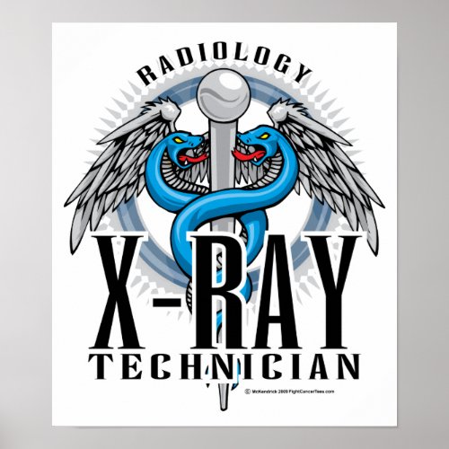 X_Ray Tech Caduceus Poster