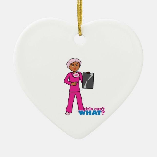 X-Ray Tech - Dark Ceramic Ornament (Front)