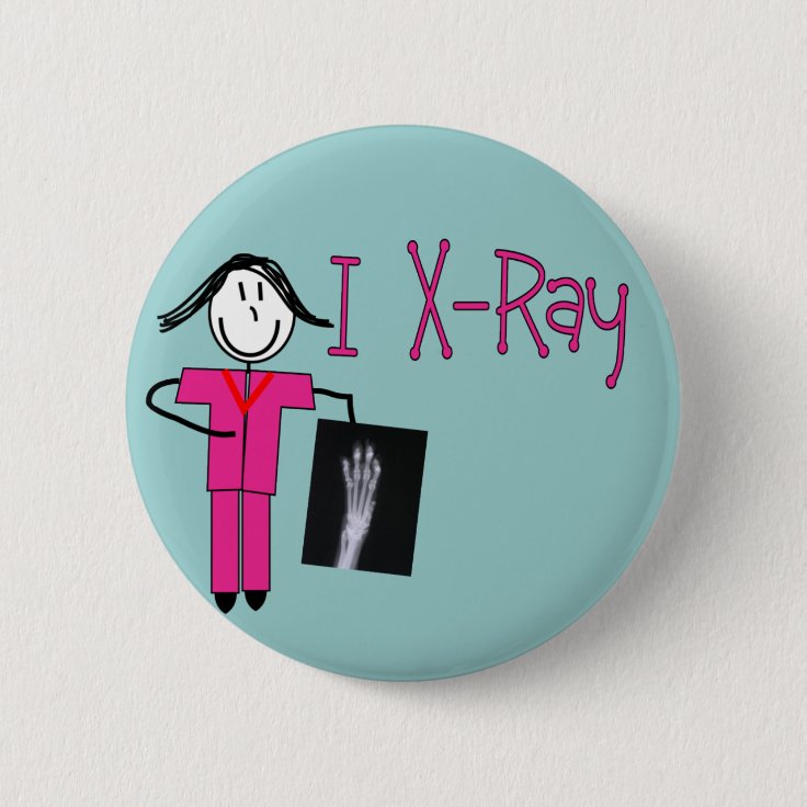 XRay Tech Gifts Button Zazzle