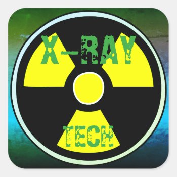 X-ray Tech Sticker by iambandc_art at Zazzle